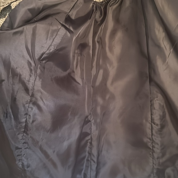 Coldwater Creek Women's Faux Fur (detachable) Collar Lined Patchwork Vest SZ M - Picture 6 of 7